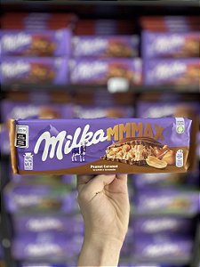 Barra de Chocolate Milka Gigante Peanut Caramel 276g