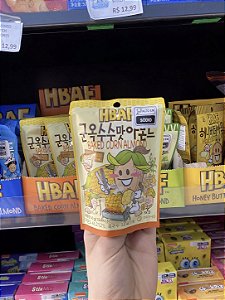 Snack Coreano Baked Corn Almond 40g