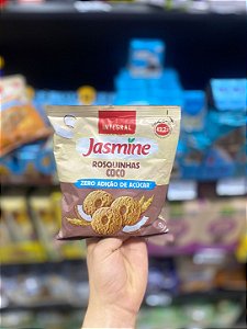 Rosquinhas Jasmine Coco Zero Adição de Açúcares 120g