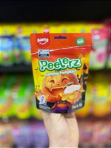 Bala Amos Peelerz Gummy Pumpkins 65g