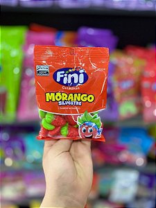 Bala Fini Morango Silvestre 80g