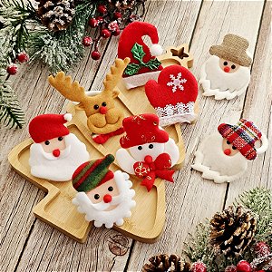 Kit 08 Anéis de Natal Variados