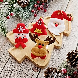 Kit 04 Anéis de Natal Variados