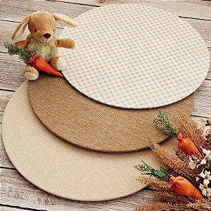 Capa de Sousplat Composê Nude