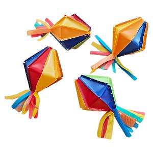 Kit 4 Balões Festa Junina 11x6 cm