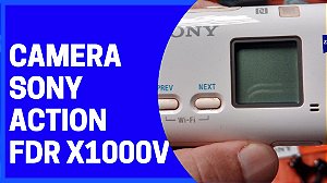 Camera 4K Sony Action FDR X1000V usada