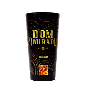 Copo Dom Dourado Ceian Muniz 450ml Ecopulse