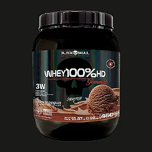 Whey 100% HD Gourmet Black Skull Zero Lactose