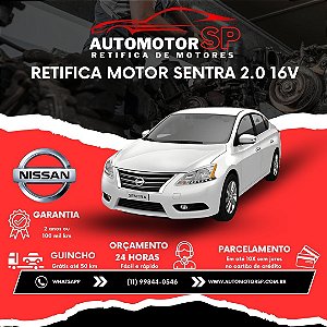 Retifica Motor Sentra 2.0 16V