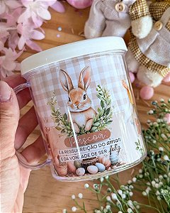Caneca acrílica Páscoa