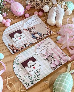 Card com chocolate La creme