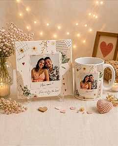 Kit Caneca e azulejo personalizado