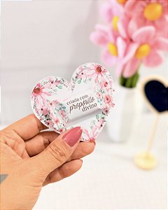 Card com bala personalizada Dia das Mulheres