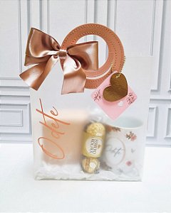 Sacola Fosca Porta Jóias e Caneca Personalizada