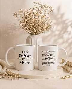 Caneca Pastor Uso Exclusivo