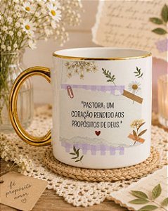 Caneca Pastora Coração Rendido
