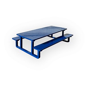 Picnic Table de Aço - Blue