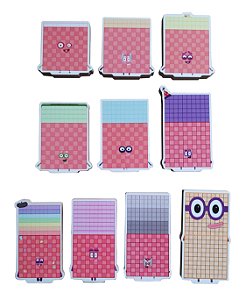 Numberblocks Personagens 110 ao 200