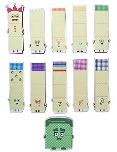 Numberblocks Personagens 300 ao 400