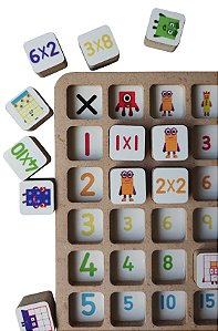 Numberblocks Tabuada 100 blocos + Estojo