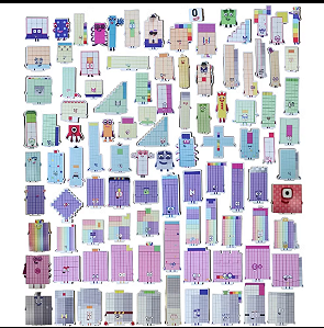Numberblocks 0 ao 100