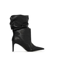 Bota Amanda Salto Fino Preto