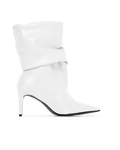 Bota Amanda Salto Fino Branco