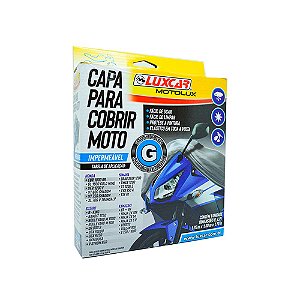 Capa Para Moto Impermeável Tamanho G Luxcar