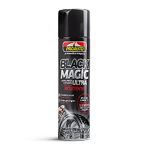 Limpa Pneus Aerossol Black Magic Proauto - 400Ml