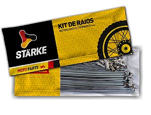 Raios Dianteiro Ybr 125 Ed 2000-2008 Cromado 4Mm Starke