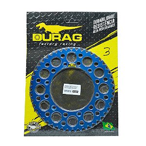 Coroa Yz 125 Yz/Yzf/Wr 250/450 Ttr 230 Xr250 48Z Azul Durag