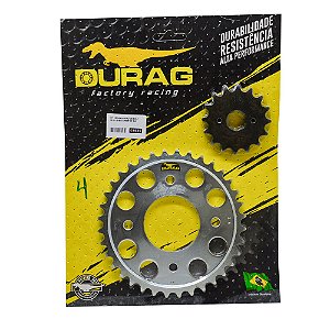 Kit Coroa E Pinhão Cb 400 1979-1980 36/16 dentes Durag