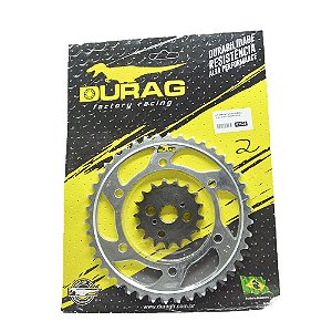 Kit Coroa E Pinhão Vulcan Vn 800 00-05 42/17 dentes Durag