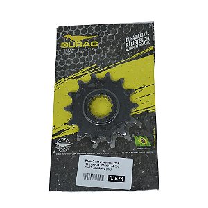 Pinhão Ninja 250R / Ninja 300 / Z 300 15-17 14 dentes Durag