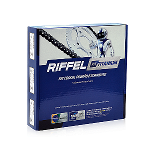 Kit Transmissão Riffel 71909 Titanium 46Z X 15Z 428H X 136L - Un