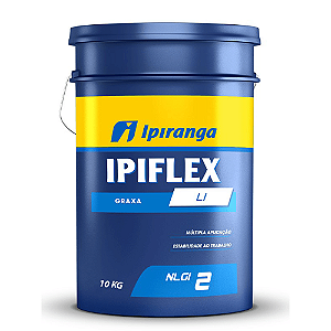 Graxa de Lítio Ipiranga Ipiflex Li 2 - 10Kg