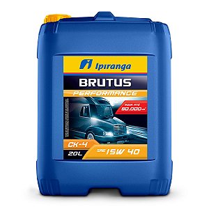 Lubrificante de Motor Ipiranga Brutus Performance 15W40 Ck-4 - 20Lt