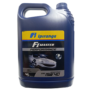 Lubrificante de Motor Ipiranga F1 Master Performance 15W40 Sl - 4Lt