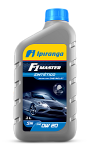 Lubrificante de Motor Ipiranga F1 Master Sintetico 0W20 Sn - 1Lt