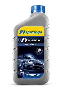 Lubrificante de Motor Ipiranga F1 Master Sintetico 10W40 Sm - 1Lt