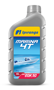 Lubrificante de Motor Ipiranga Marina 4T 20W50 Sl - 1Lt