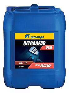 Lubrificante de Transmissao Ou Diferencial Ipiranga Ultragear Gl4 80W - 20Lt