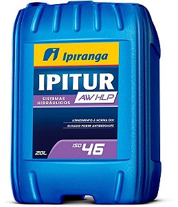 Lubrificante Hidraulico Ipiranga Ipitur Aw Hlp 46 - 20Lt
