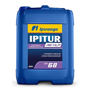 Lubrificante Hidraulico Ipiranga Ipitur Aw Hlp 68 - 20Lt