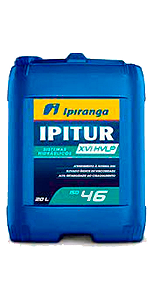 Lubrificante Hidraulico Ipiranga Ipitur Xvi Hvlp 46 - 20Lt