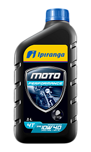 Lubrificante Para Motor 4T Ipiranga Moto Performance 10W40 Sl - 1Lt