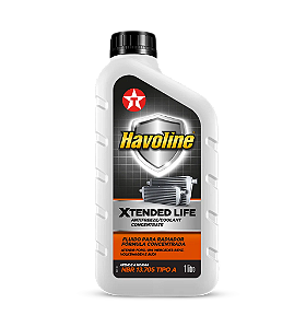 Fluido de Radiador Texaco Rad Havoline Concentrado Xtended Life Xlc - 1Lt