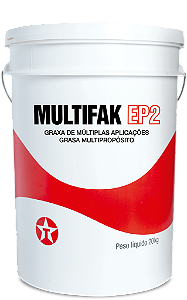 Graxa Complexo de Litio Com Ep Texaco Multifak 2 - 20Kg