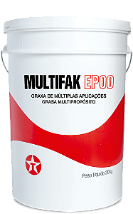 Graxa Complexo de Litio Com Ep Texaco Multifak Ep 00 - 20Kg