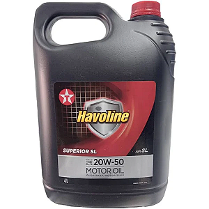 Lubrificante  de Motor Havoline Superior Sl 20W50 - 4Lt